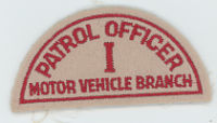 CANADA,ALBERTA,UNKNOWN CITY PATROL OFFICER 1